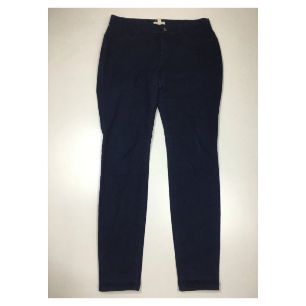 EILEEN FISHER Dark Wash Organic Cotton Blend Jeans